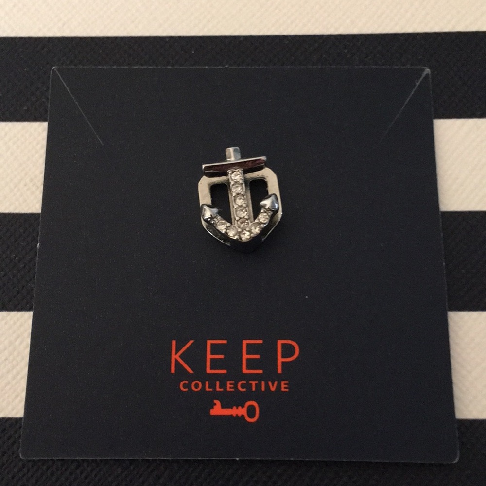 KEEP Collective Pavé Silver Anchor
